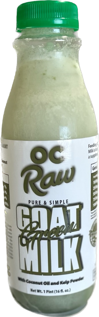 OC RAW Green Goat Milk