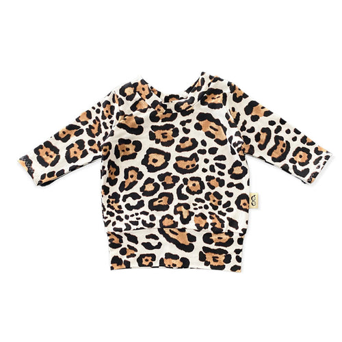 Ivory Leopard Lounge Top