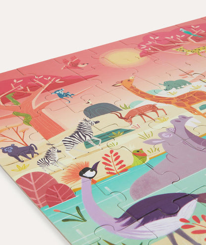 Janod Puzzle Animal Reserve