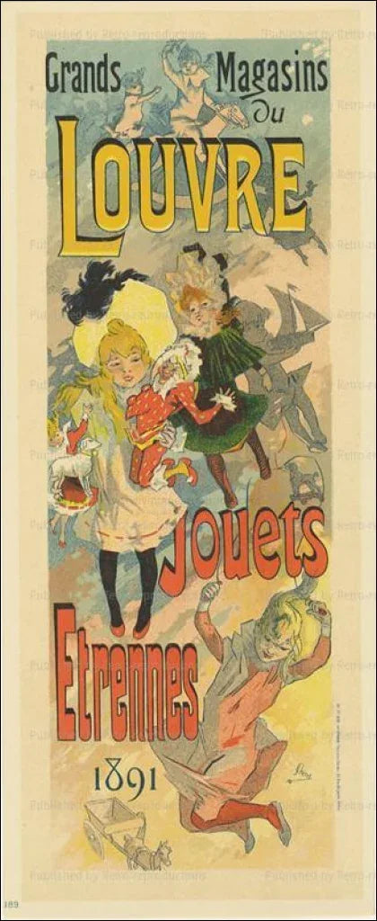 Joets Etrennes, 1891 - VINTAGEARTREPRINTS.COM