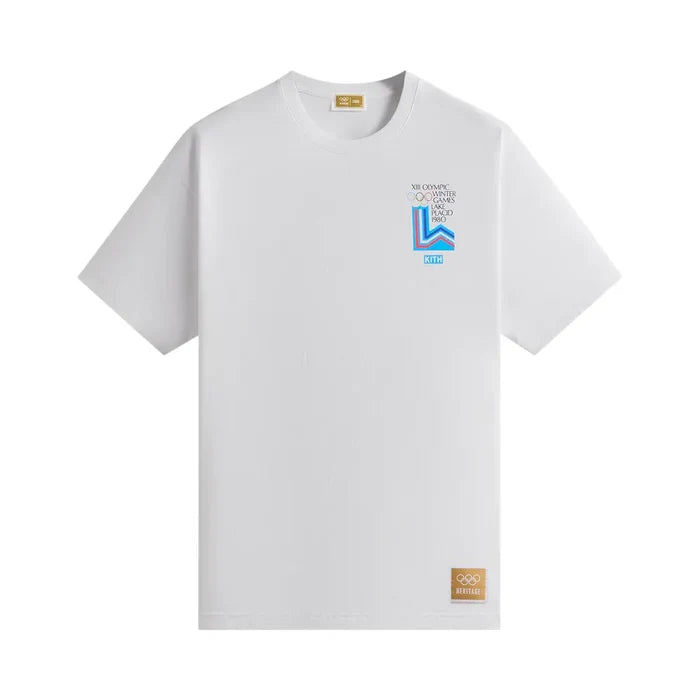Kith Olympics Heritage Lake Placid 1980 Vintage Tee (White)