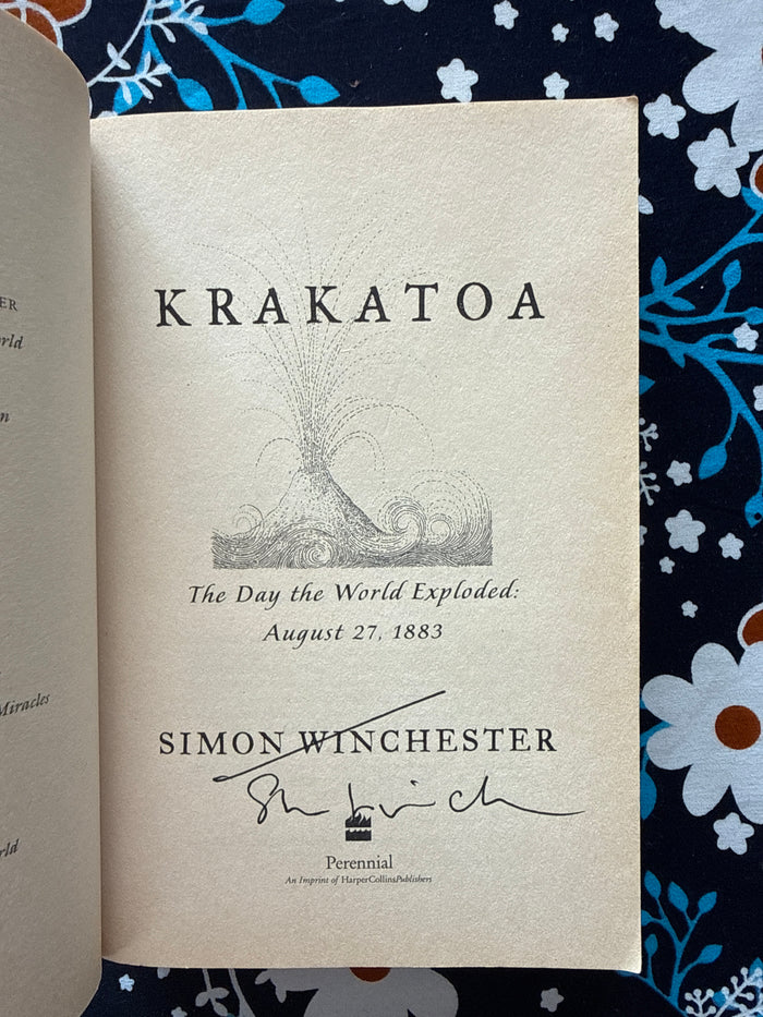 Krakatoa: The Day the World Exploded by Simon Winchester
