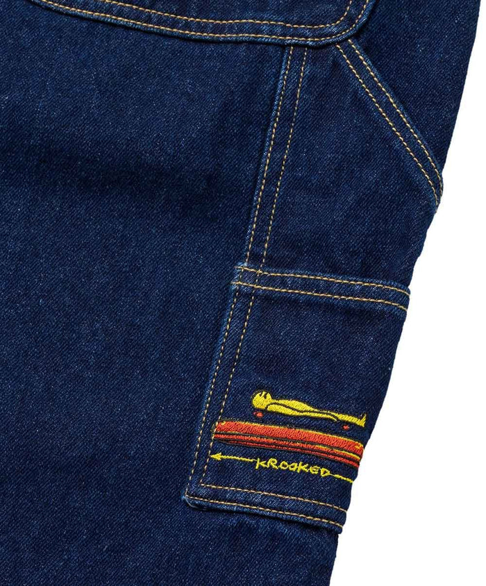 Krooked - Koffin Carpenter Pants (Dark Denim)
