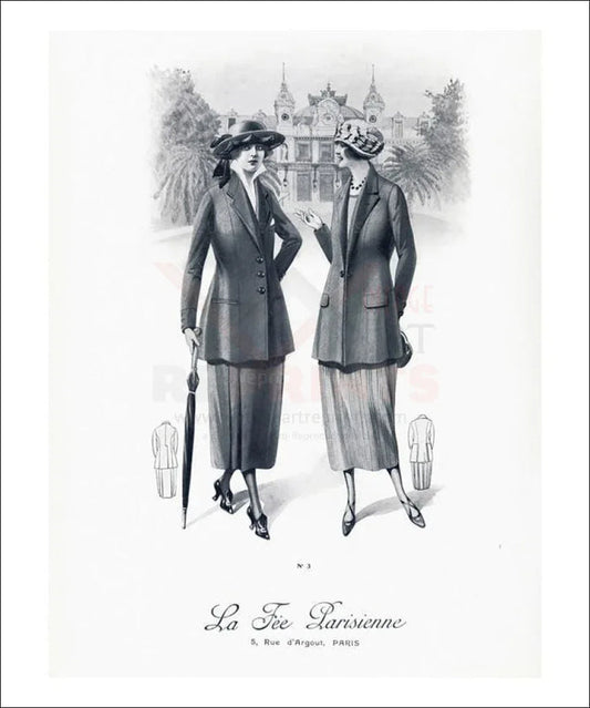 La Fee Parisienne Suits - VINTAGEARTREPRINTS.COM