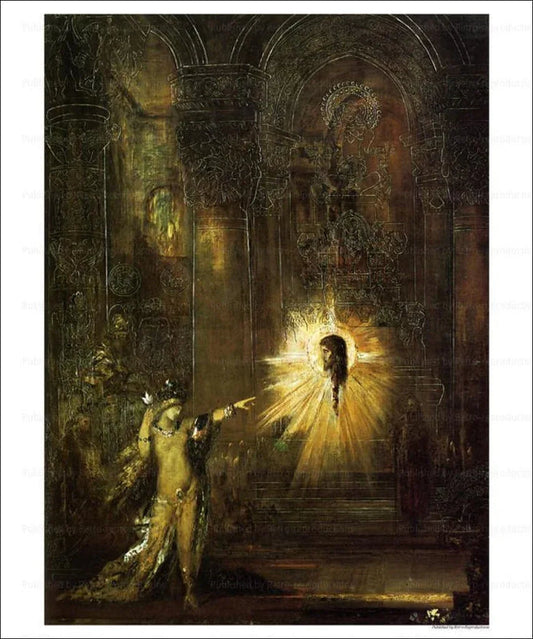L' Apparition - Gustave Moreau - VINTAGEARTREPRINTS.COM