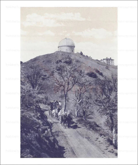Lick Observatory, San Jose - VINTAGEARTREPRINTS.COM