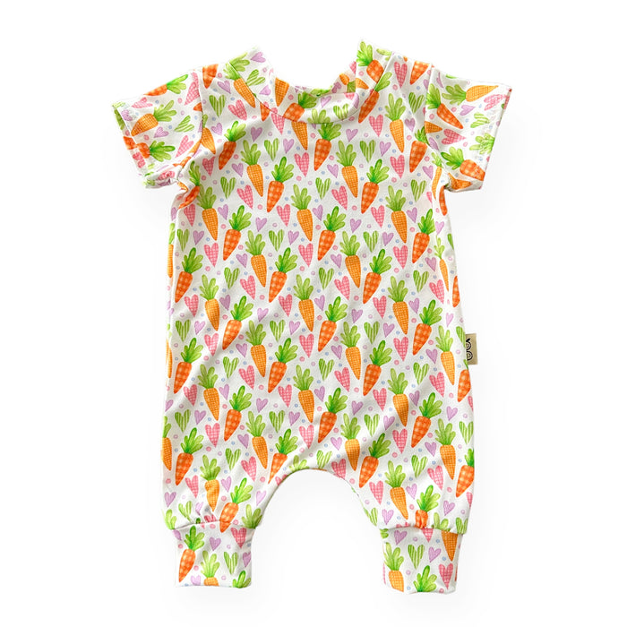 Lovely Carrots Harem Romper