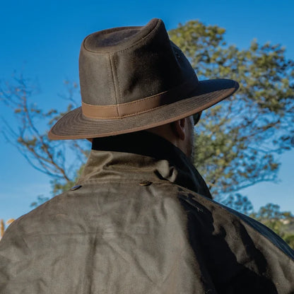 Madison Oilskin Hat - Outback Trading - Hats