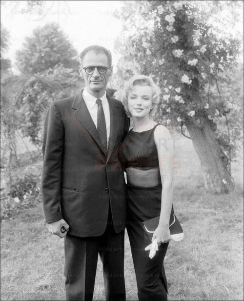 Marilyn Monroe - Arthur Miller - VINTAGEARTREPRINTS.COM