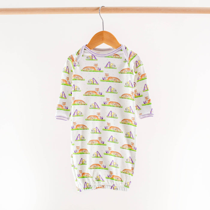 Mascot Mania in Louisiana Organic Cotton Kids Pajamas