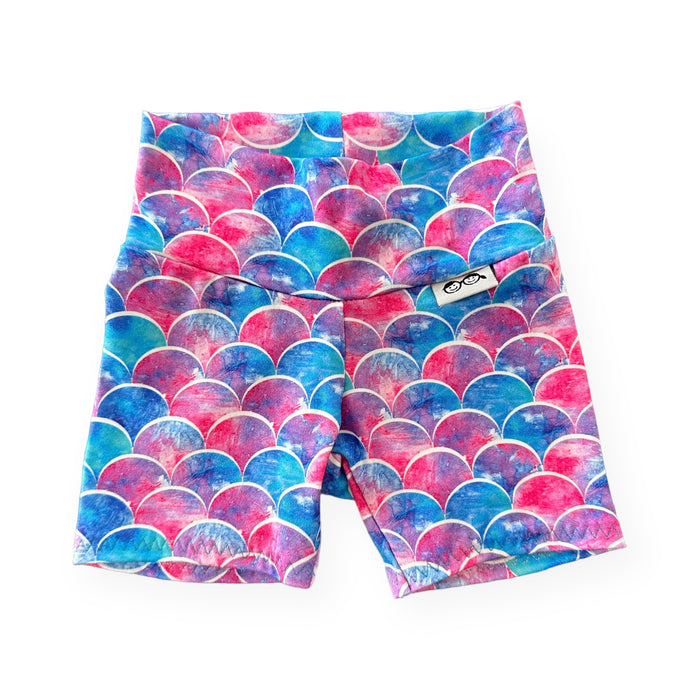 Mermaid Biker Shorts