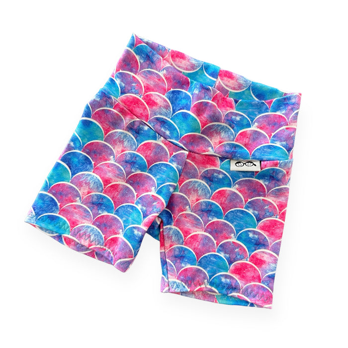 Mermaid Biker Shorts