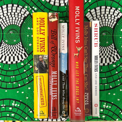 Molly Ivins Book Collection Bundle