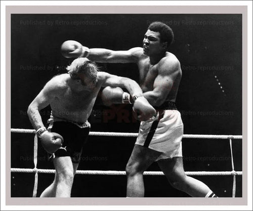Muhammad Ali - VINTAGEARTREPRINTS.COM