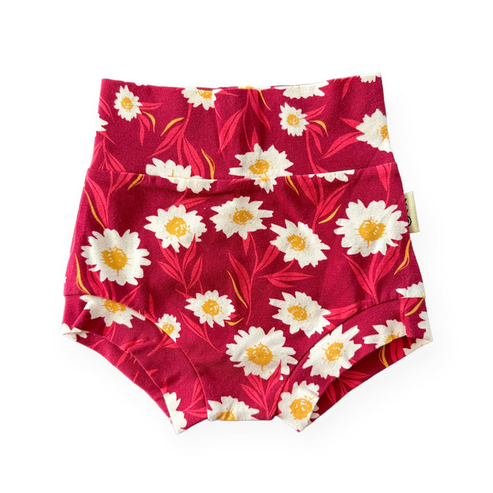 Mums Flowers on Burgundy Summer Lounge Set