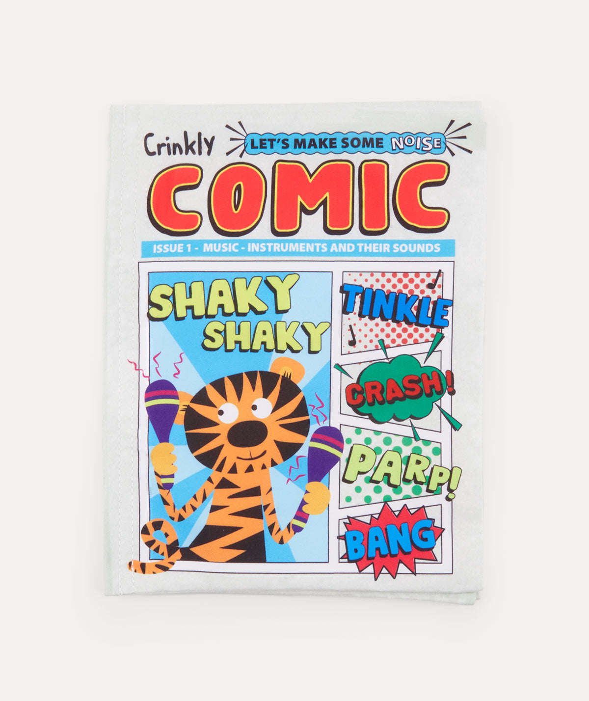 Jo & Nic's Crinkly Cloth Books Comic 1 Music