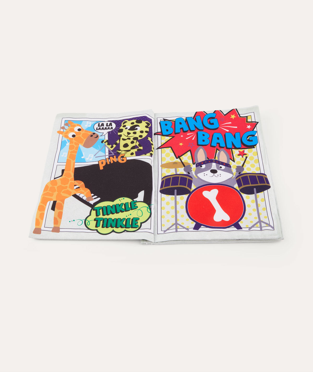 Jo & Nic's Crinkly Cloth Books Comic 1 Music