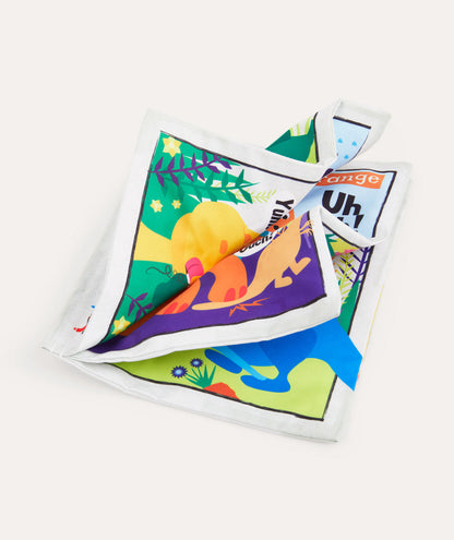 Jo & Nic's Crinkly Cloth Books Rainbow Dinosaurs