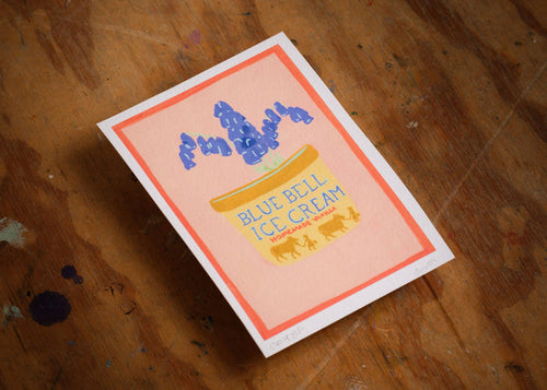 Okra Bits - Bluebell Homemade Vanilla Print