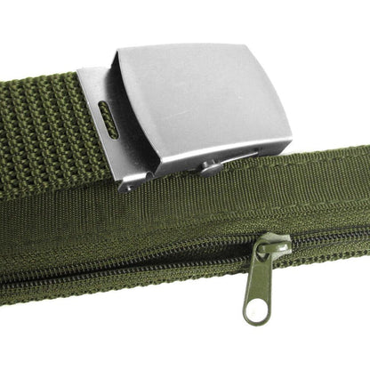 Olive Drab Travel Belt - Mil-Tec - Belts