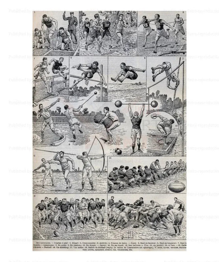 Olympic Games - VINTAGEARTREPRINTS.COM