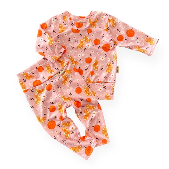 Orange Blossom Lounge Set
