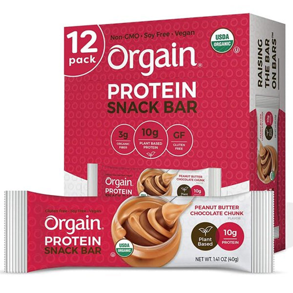 Orgain Protein Snack Bar 12pk