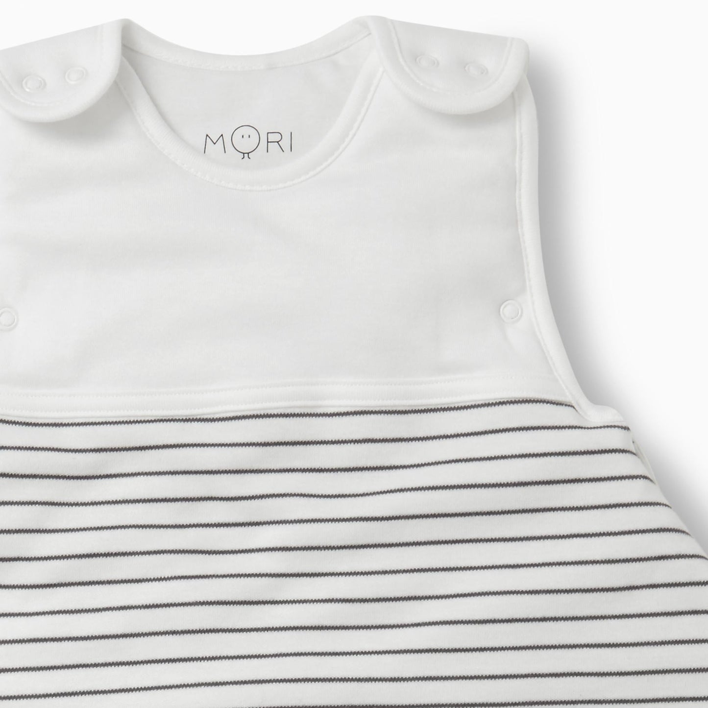 Clever Summer Sleeping Bag 0.5 TOG - Grey Stripe