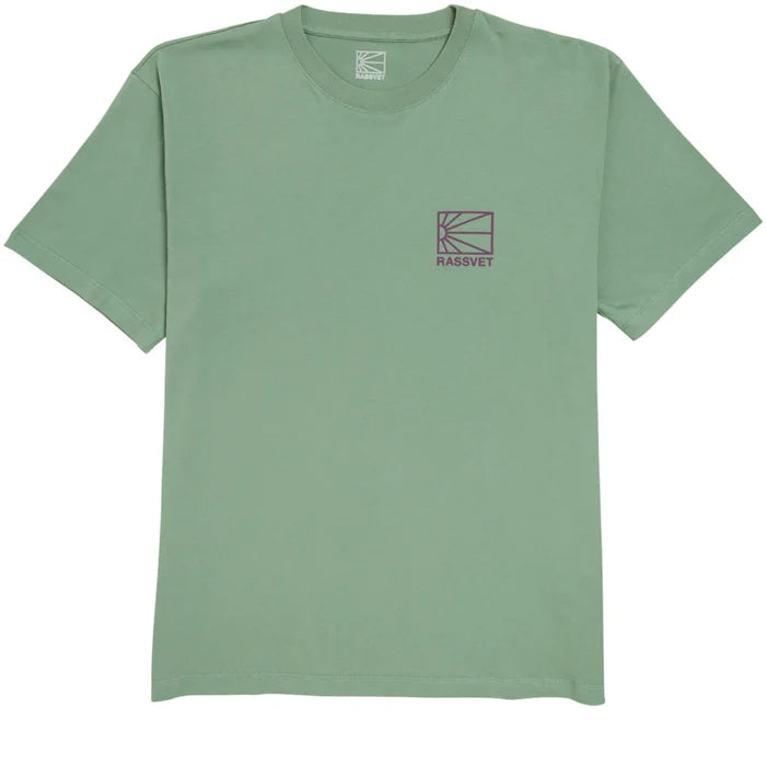 Paccbet (Rassvet) - Mini Logo Tee (Khaki) *SALE