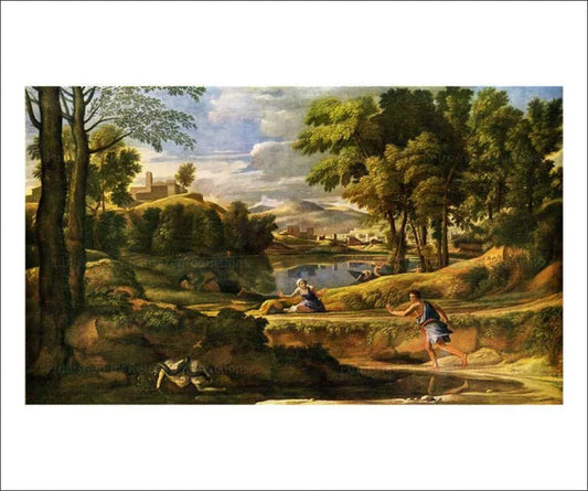 Paysage avec l'homme au Serpent - VINTAGEARTREPRINTS.COM