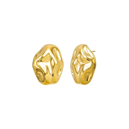 Pebble Stud Earrings