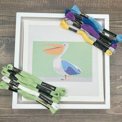 Pelican Needlepoint Design Kit