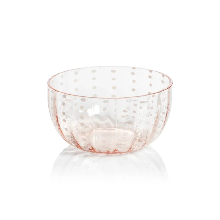 Pink Dot Condiment Bowl