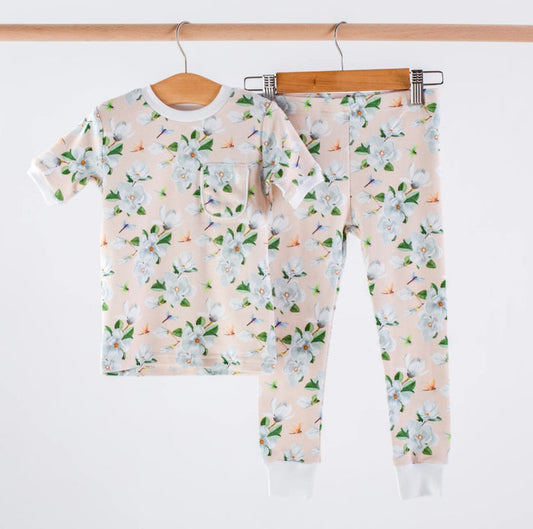 Pink Magnolia Pajamas