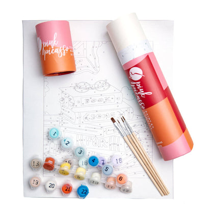 Pink Picasso Book Some Time For Yourself Paint Kit