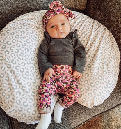 Pink Purple Cheetah Headbands
