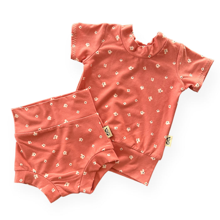 Poppies on Mauve Summer Lounge Set
