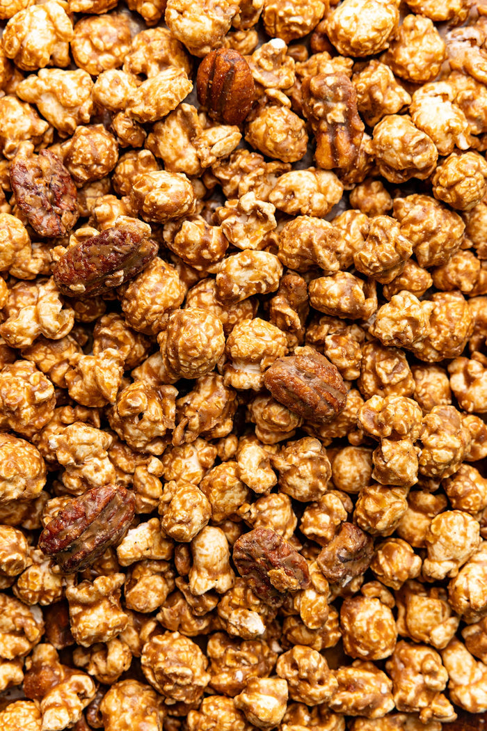 Poppy Hand-Crafted Cinnamon Bourbon Pecan Popcorn
