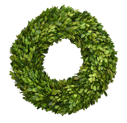 Preserved Boxwood Wreath - 16 Inch