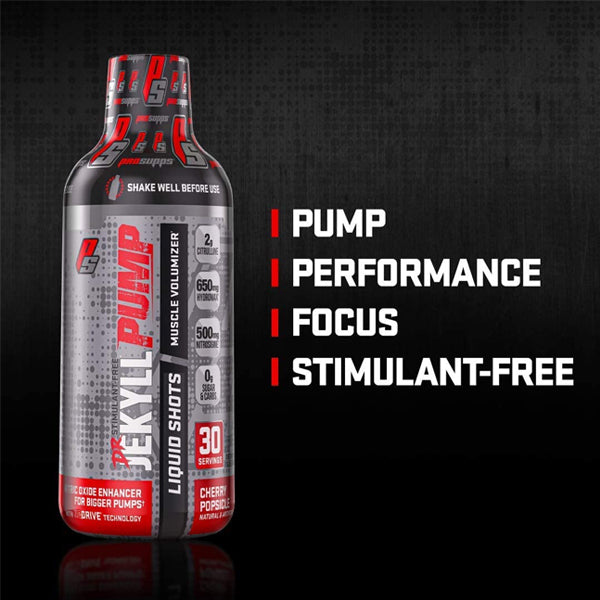 ProSupps Dr Jekyll Stim-Free Pump Shots 30 Servings