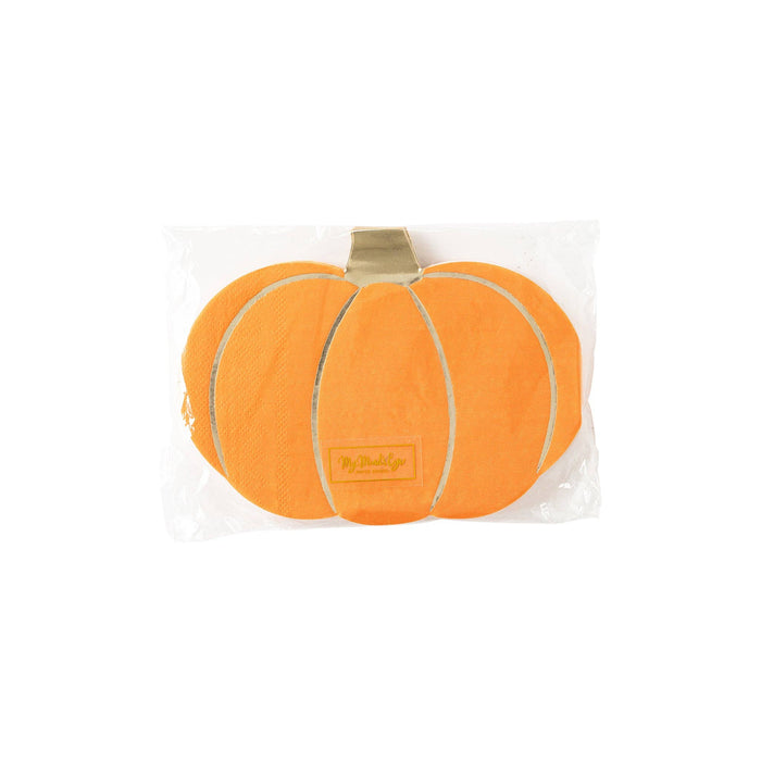 Pumpkin Shaped Napkins