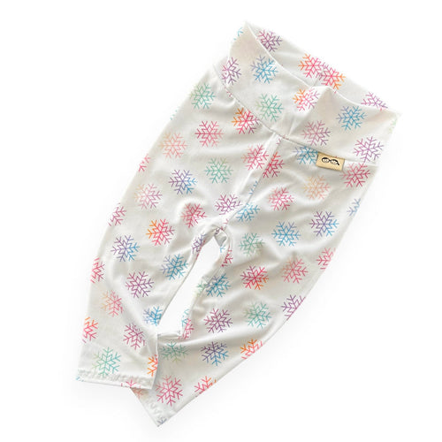 Rainbow Snowflakes Leggings