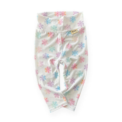 Rainbow Snowflakes Leggings