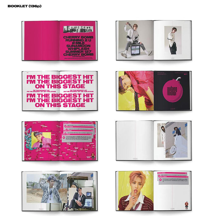 (Reissue) NCT 127 - Cherry Bomb (Free Shipping)