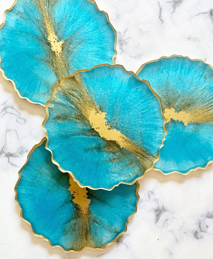 Resin Coaster Set