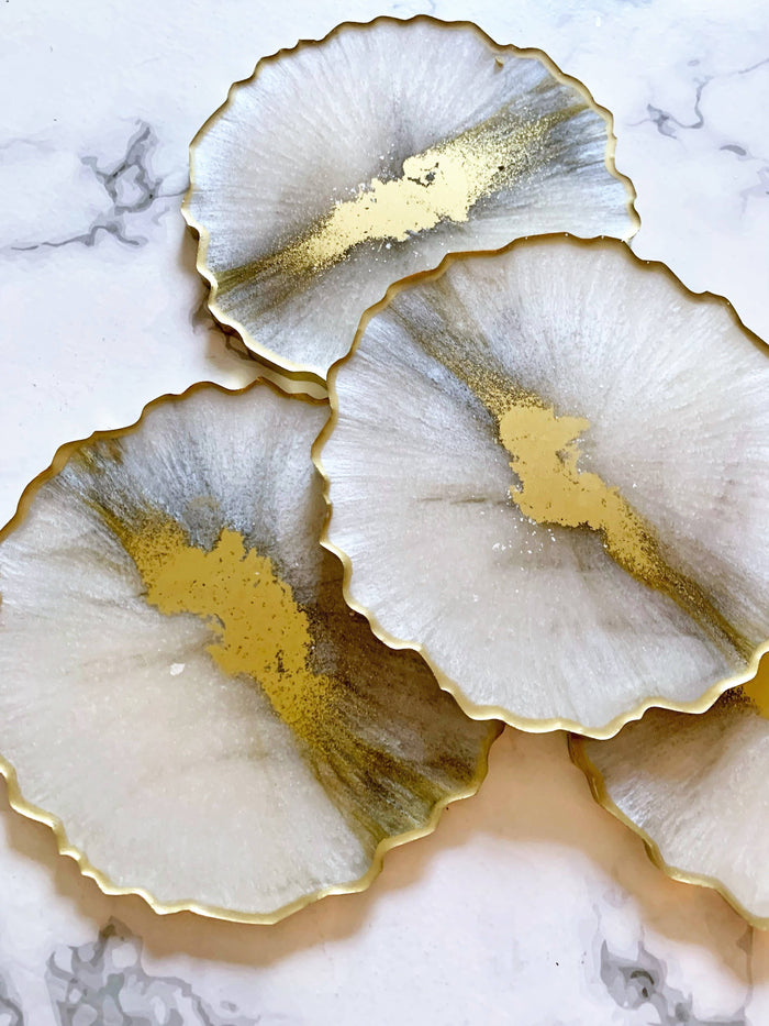 Resin Coaster Set