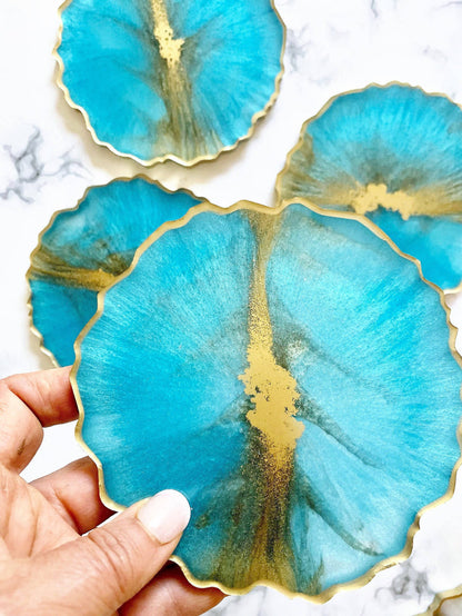 Resin Coaster Set