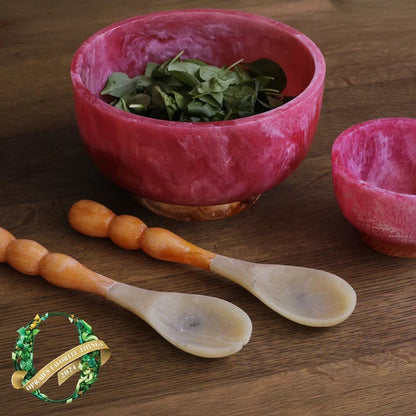 RESIN Rio Large Bowl with Base
