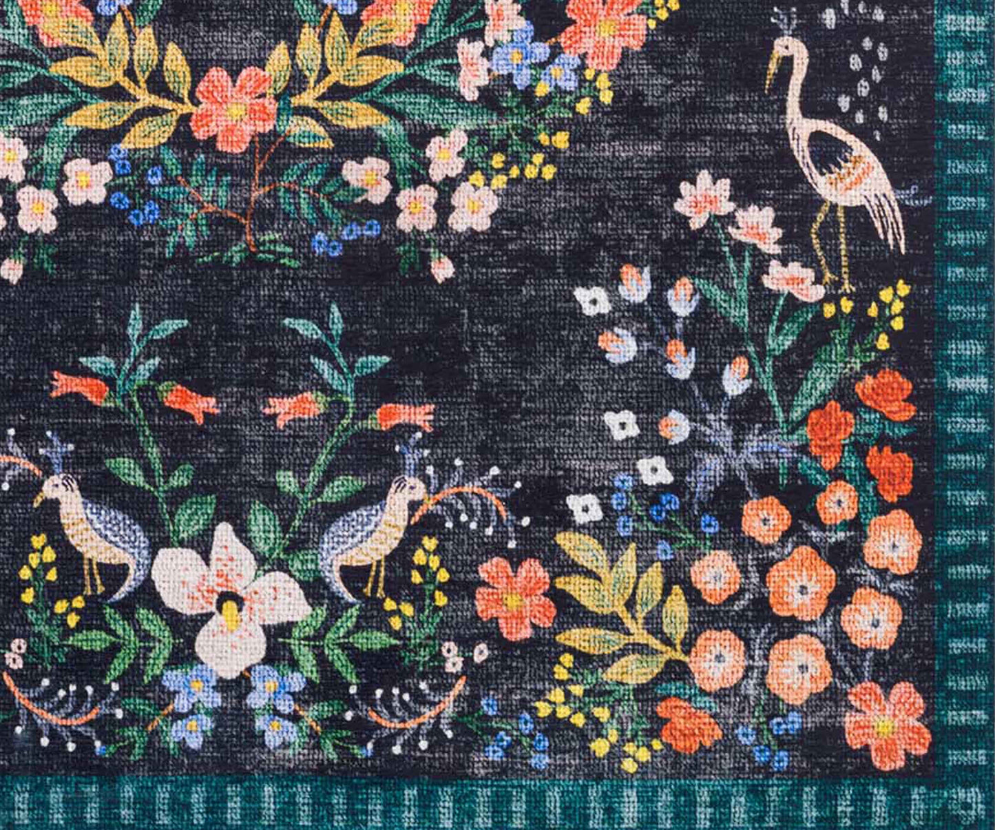 Palais Luxembourg Printed Rug - Navy