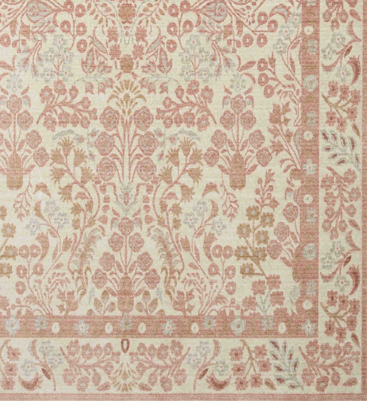 Holland Lotte Power-Loomed Rug - Blush